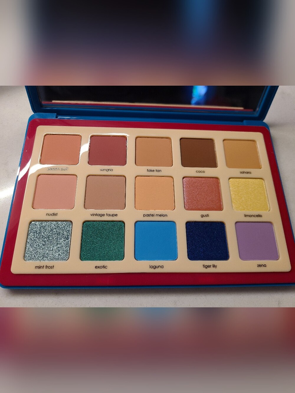 Natasha Denona TROPIC Eyeshadow Palette